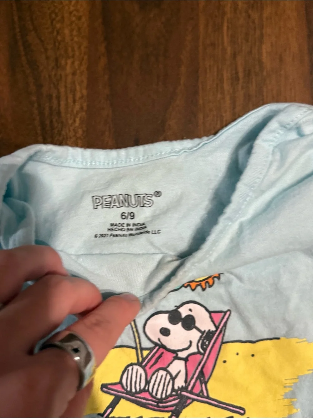 ✨2/$6✨ Baby girl snoopy peanuts onesie